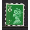 NI35 12p Emerald NORTHERN IRELAND - Unmounted Mint