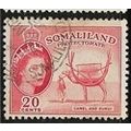 BRITISH SOMALILAND 1953/1958 SG 140 - fine used...