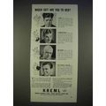 1940 Kreml Hair Tonic Ad - Which Gift Are You t...