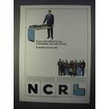 1966 NCR Computer Ad - Buy Part of One