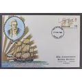 CONNOISSEUR - JAMES COOK 1/9 FIRST DAY COVER 1968