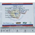 2007 ticket Wakefield Trinity v. Harlequins