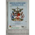 1997 programme Weston-super-Mare FC v. Gloucest...