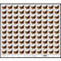 Common Buckeye Butterfly Sheet of One Hundred 2...