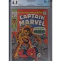 Captain Marvel 18 CGC 6.5 - 1969 - Carol Danver...