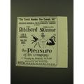 1959 The Pleasure of his Company Play Ad - The Town's Number One Comedy Hit