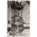 Halmstad Kyrkan Sweden Church Pulpit Real Photo...
