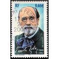 STAMP France SG3862 2002 0.46Euro Emile Zola Used