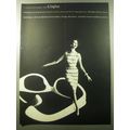 1960 L'Aiglon Fashion Advertisement - Look as if you care, wear L'Aiglon