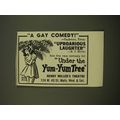 1961 Under the Yum-Yum Tree Play Advertisement ...