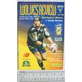 1998 programme Warrington Wolves v. Leeds Rhinos