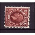 GREAT BRITAIN 1934 1 1/2d RED BROWN WMK SIDEWAY...
