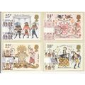 GREAT BRITAIN 1981 FOLKLORE GUTTER PAIRS NO49 P...