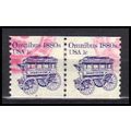 Used 1897 1c Omnibus Very Fine CNP Left 2 PA0291