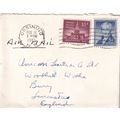 United States 1961 Ossining NY-Bury UK Cover Os...