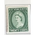 St Vincent Queen Elizabeth II 1964 20c Green Mo...