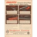 UNITED STATES RUBBER COMPANY 1955 Kralastic cor...