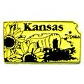 Kansas Topeka United States Fridge Magnet