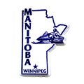 Manitoba Canadian Province Fridge Magnet