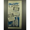 1951 Canada Dry Water Ad - Blend-ability makes your drink taste better