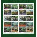 American Gardens Sheet of 20 - Postage Stamps S...