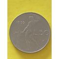 Umlaufmünze Italien 50 Lira 1959