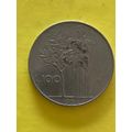 Umlaufmünze Italien 100 Lira 1956