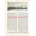 Roath Dock, Cardiff, Wales, Victorian Book Illu...