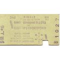 B.R.B. Edmondson Multiprinter Ticket - London L...