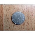 Denmark 1979 10 Ore Coin