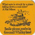 BEER MAT - GREENALL WHITLEY BREWERY - BEER BELO...