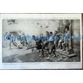 WOUNDED HELPING WOUNDED, MONS, WWI, Book Illust...