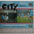 1979 programme Manchester City v. Nottingham Fo...