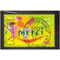 FRA 2001 3F 'GREETING STAMPS' FINE USED (EBID20...