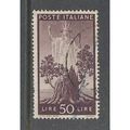 Italy.SG668 50l "Peace" (Purple).Fine Used.Jan15