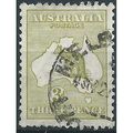 Australia 1915 SG37 3d Yellow-Olive Fine Used ....