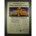 1940 Nash 600 Car Ad - That Rumor Was True