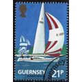 Guernsey, 1991 21p Yacht Club, SG 525 (Scott #4...