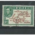 b fiji stamps george v1 sg253 sg 253 used die 1