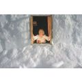 Nescafe Coffee Captured In Igloo 1998 Rare Advertising Postcard