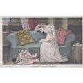 New Arrivals Puppy Puppies Being Born Antique P...