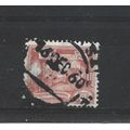 Burma.SG145 30p Elephant hauling log (Red).Fine...
