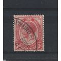 SouthAfrica.SG4a 1d Carmine-Red.Fine Used.Aug25i