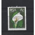 SouthAfrica.SG351 4c Arum Lily.Paper Unchecked....