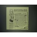 1940 Sperry Pancake and Waffle Flour Ad - Set T...