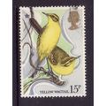 GREAT BRITAIN 1980 15p YELLOW WAGTAILS WILD BIR...