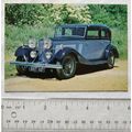 old postcard - 1934 Talbot 105