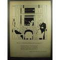 1952 Kimberly-Clark Coated Papers Ad - cartoon by Crockett Johnson