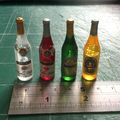 4 Bottles of Wine Dolls House Miniature