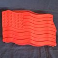 AMERICAN FLAG JELL-O MOLD Big Jello Jiggler Uni...
